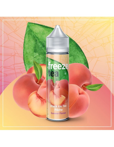 TecoVape BLACK ICE TEA PÊCHE - FREEZETEA BY MADE IN VAPE | 50 ML