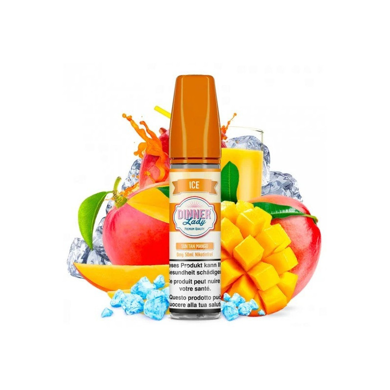 SUN TAN MANGO ICE – DINNER LADY | 50 ML | TecoVape