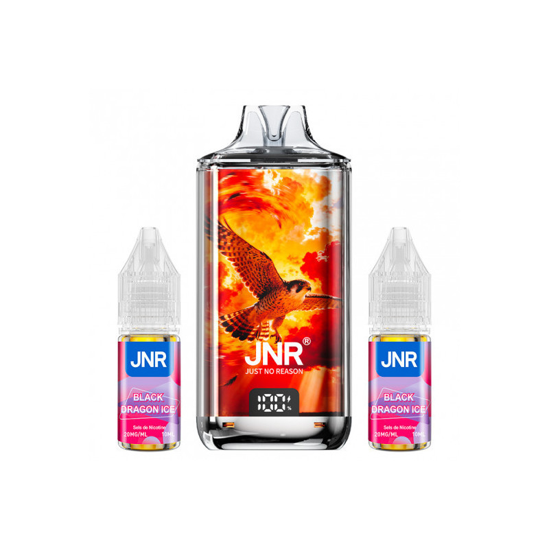 KIT FALCON NEXUS 55K – BLACK DRAGON ICE – JNR | TecoVape