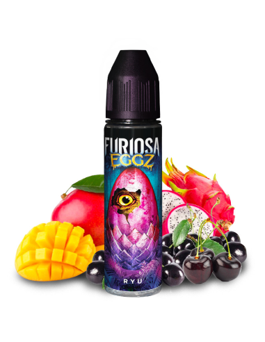 TecoVape E-LIQUIDE RYU - SHORTFILL FORMAT - EGGZ BY FURIOSA | 50ML