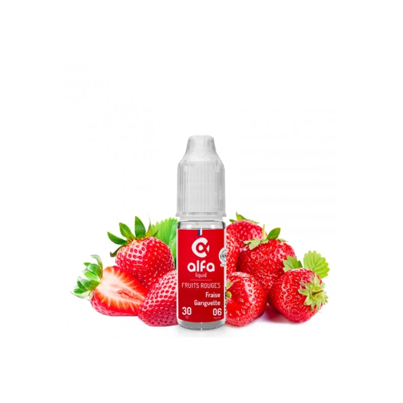E-LIQUIDE FRAISE GARIGUETTE ALFALIQUID 10 ML | TecoVape