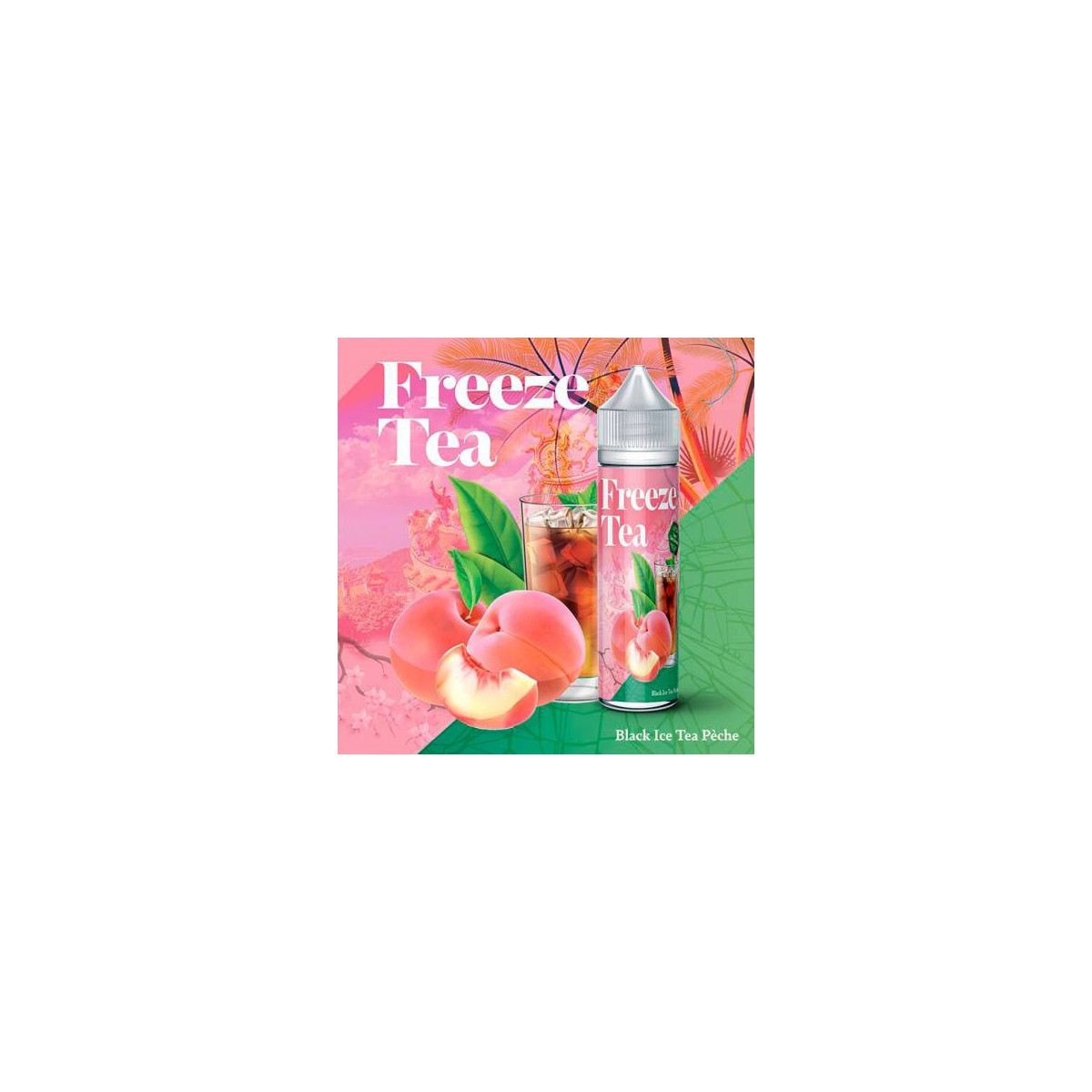 E-liquid Black Ice Tea Pesca 50ml | TecoVape