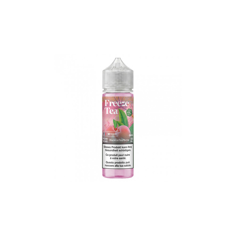 E-liquide Black Ice Tea Pêche 50ml | TecoVape