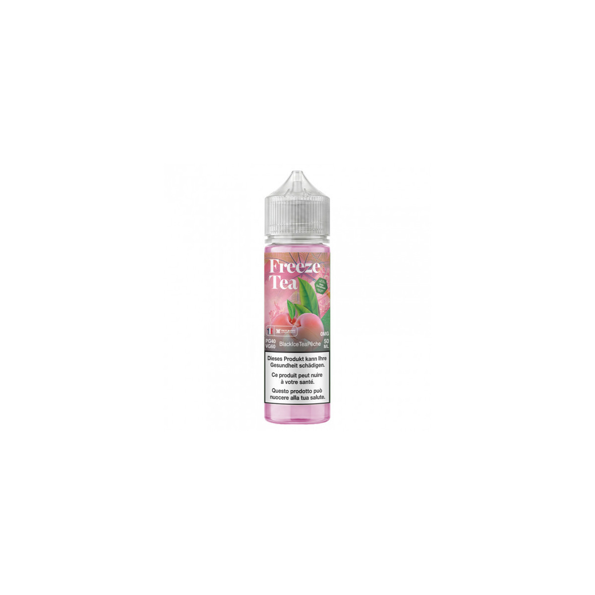 E-Liquid Black Ice Tea Pfirsich 50ml | TecoVape