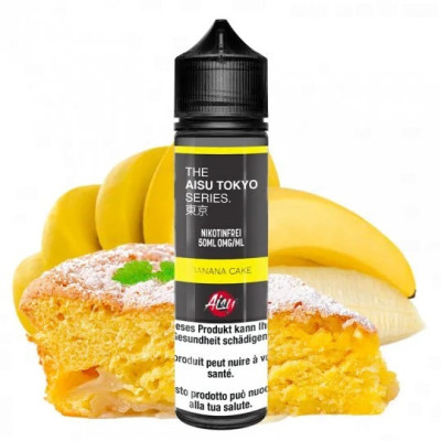 Liquido Banana Cake Aisu Tokyo Series 50ml - Zap! Juice