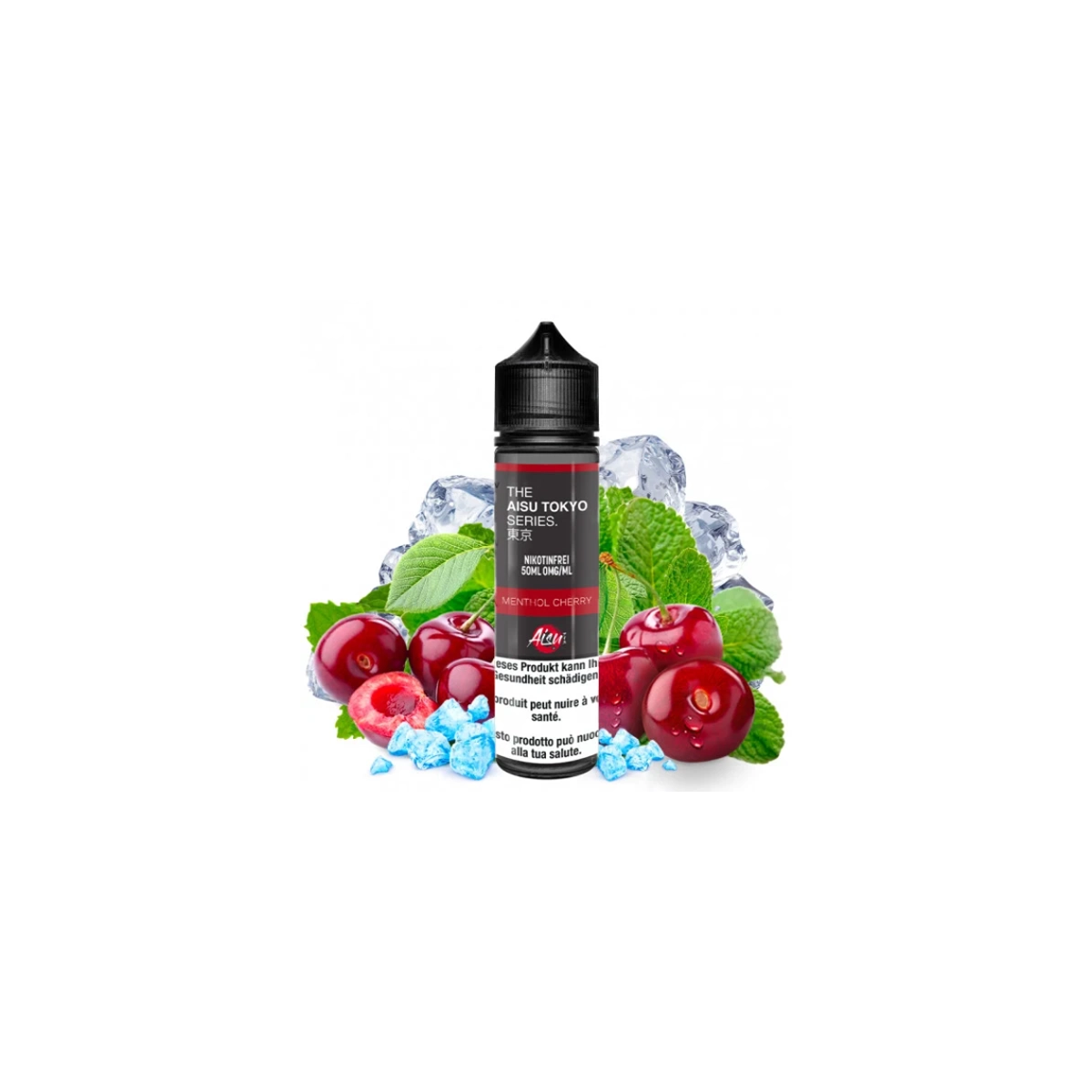 E-Liquide Cherry Menthol Aisu Tokyo Series 50ml - Zap! Juice