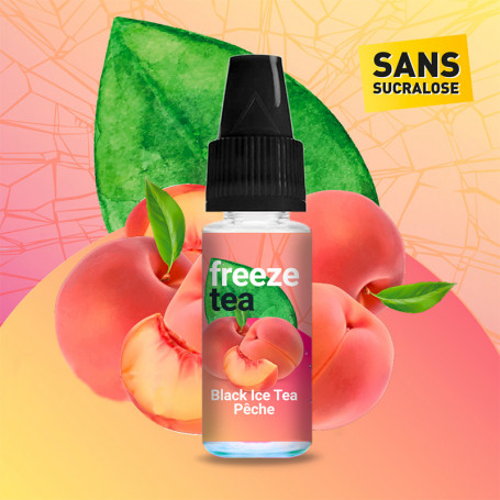 TecoVape E-LIQUIDE BLACK ICE TEA PÊCHE - FREEZETEA BY MADE IN VAPE | 10ML