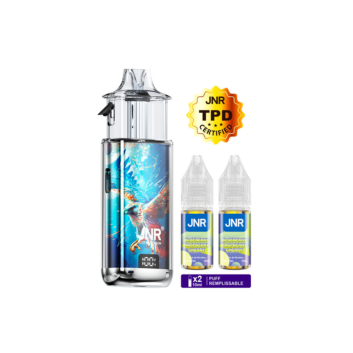 Falcon Infinity 55K Blueberry Raspberry Cherry JNR | TecoVape