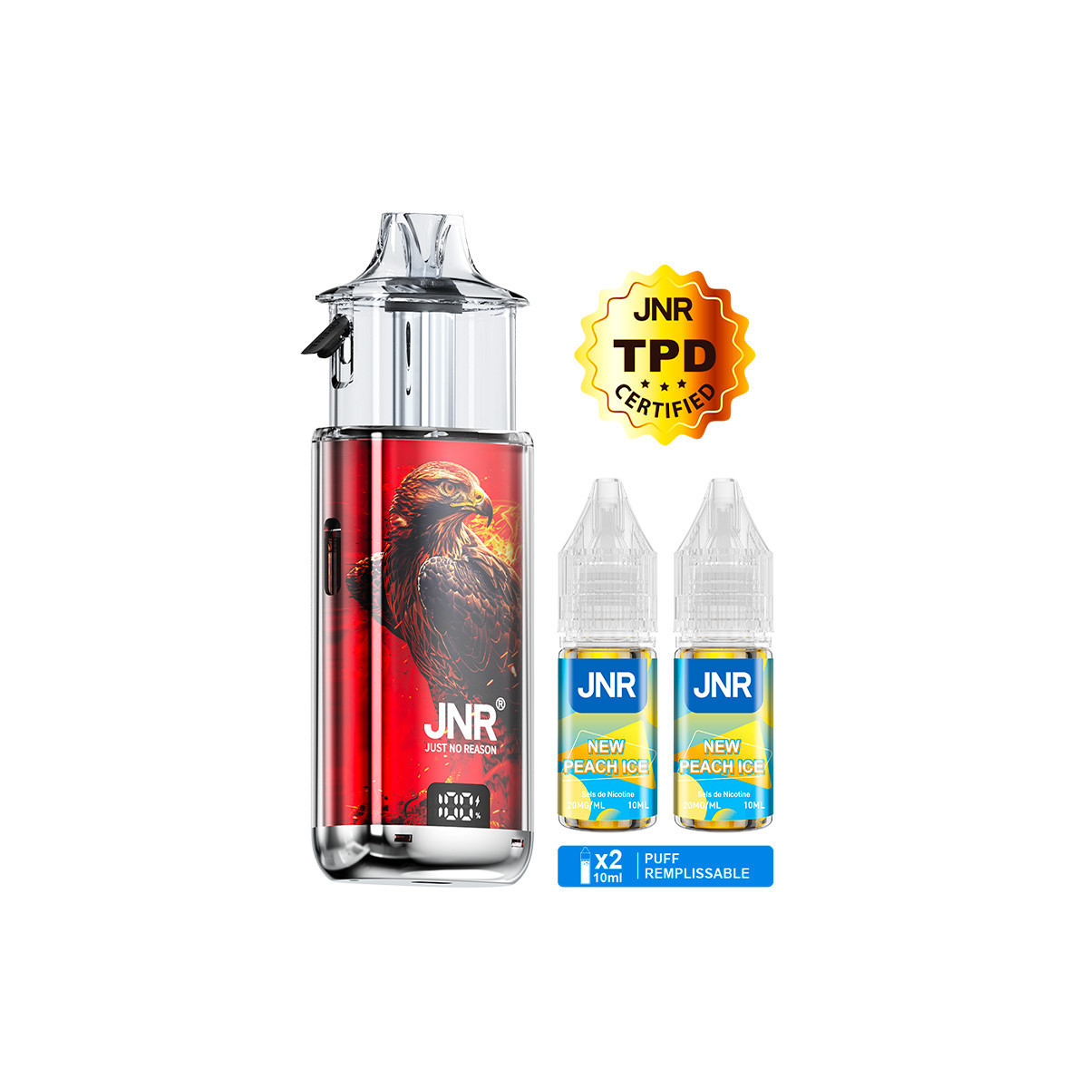 Falcon Infinity 55K New Peach Ice JNR | TecoVape