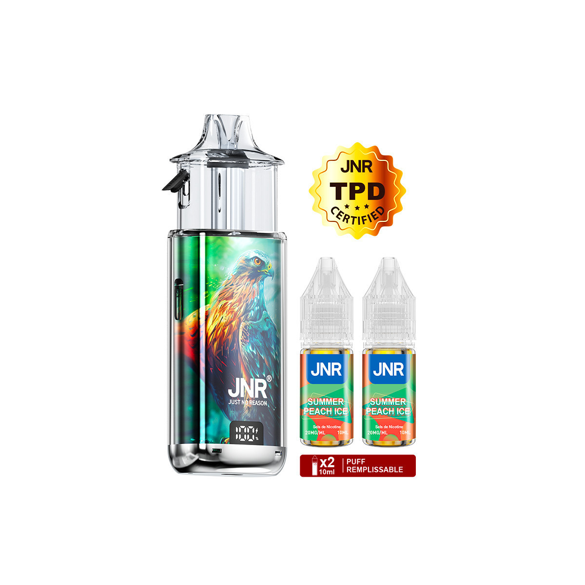 Falcon Infinity 55K Summer Peach Ice JNR | TecoVape