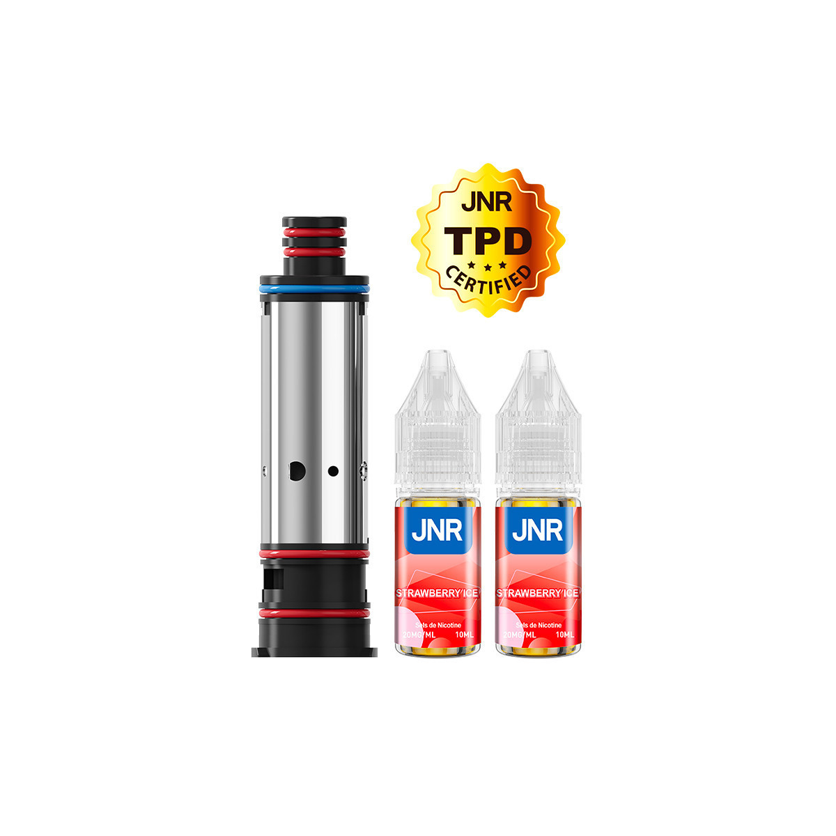 Resistenza Falcon Infinity 55K Strawberry Ice JNR | TecoVape