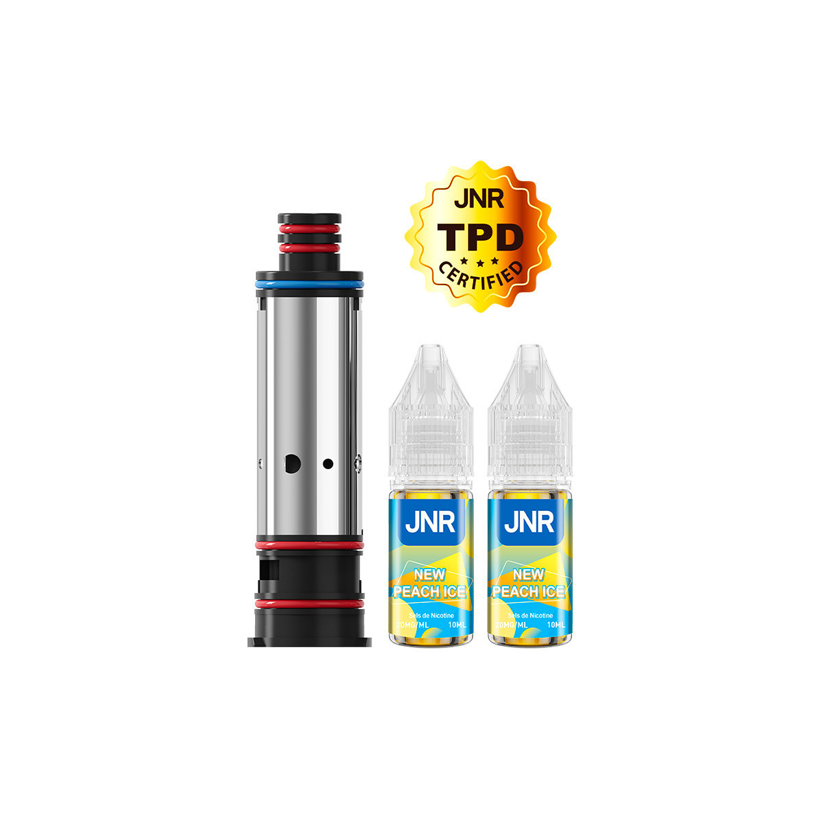 Résistance Falcon Infinity 55K New Peach Ice JNR | TecoVape
