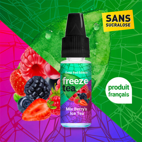 TecoVape E-LIQUIDE ICE TEA MIX BERRY\'S - FREEZETEA BY MADE IN VAPE | 10ML