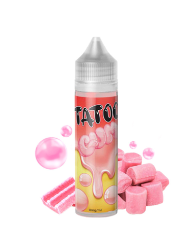 TecoVape ELIQUIDE TATOO GUM - SHORTFILL FORMAT - O\'JUICY | 50ML