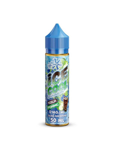 TecoVape E-LIQUIDE COLA POMME - SHORTFILL FORMAT - ICE COOL BY LIQUIDAROM | 50ML