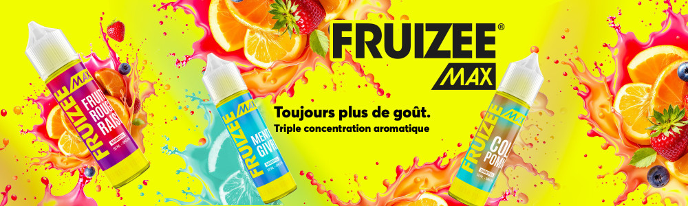 Fruizee Max by Eliquid France – E-liquide shortfill 50ml Suisse