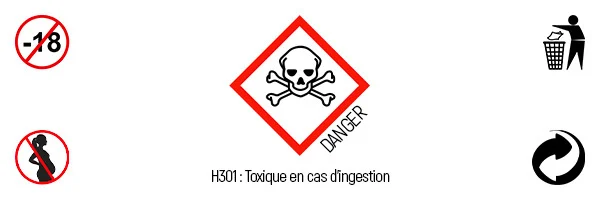 Informations de sécurité sur les produits contenant de la nicotine