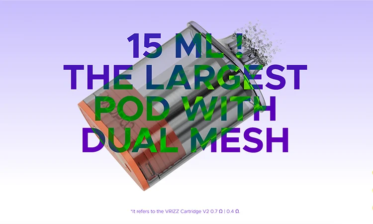 Vrizz V2 Dual Mesh Kartusche Voopoo