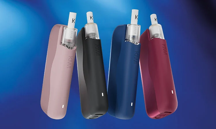 Kiwi Vapor Spark 2 Pro coloris Iron Gate Midnight Blue Red Velvet Rose Gold