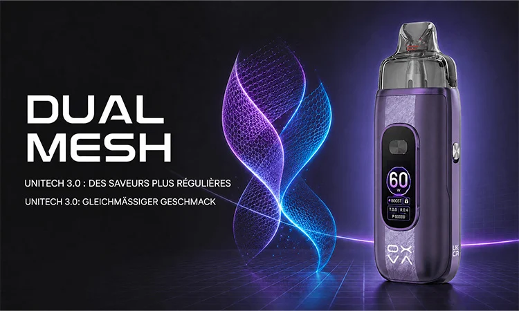 Cartouches VPrime Dual Mesh 0.4 ohm et 0.6 ohm pour OXVA VPrime 2