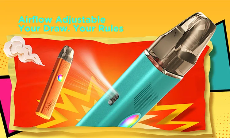 Einstellbarer Luftstrom des Sonder Q3 Geekvape